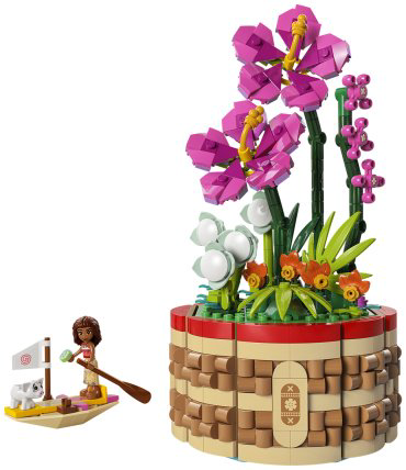 LEGO Цветочный горшок Моаны Disney 43252, деталей 619 шт купить,NaN