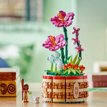 LEGO Цветочный горшок Моаны Disney 43252, деталей 619 шт купить,NaN