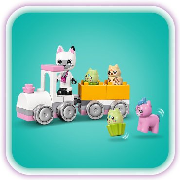 LEGO Уход за котенком Габби Gabby's Dollhouse 10796, деталей 165 шт купить,0