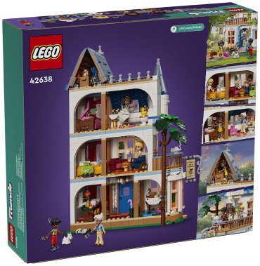 LEGO Хостел в Хартлейк-Сити Friends 42638, деталей 1311 шт купить,NaN