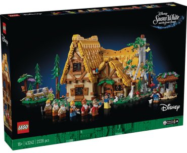 LEGO Домик Белоснежки и семи гномов Disney Princess 43242, деталей 2228 шт