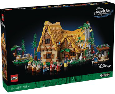 LEGO Домик Белоснежки и семи гномов Disney Princess 43242, деталей 2228 шт купить,NaN