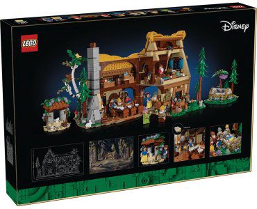 LEGO Домик Белоснежки и семи гномов Disney Princess 43242, деталей 2228 шт купить,NaN
