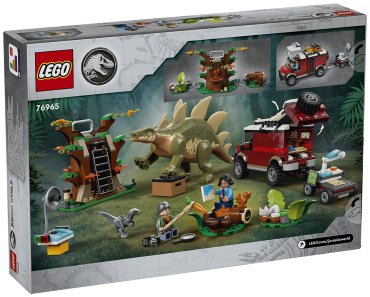 LEGO В поисках Стегозавра Jurassic World 76965, деталей 420 шт купить,NaN