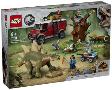 LEGO В поисках Стегозавра Jurassic World 76965, деталей 420 шт купить,NaN