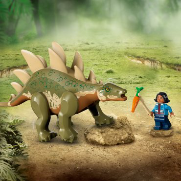 LEGO В поисках Стегозавра Jurassic World 76965, деталей 420 шт купить,NaN