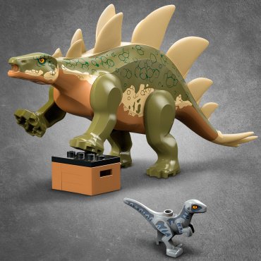 LEGO В поисках Стегозавра Jurassic World 76965, деталей 420 шт купить,NaN