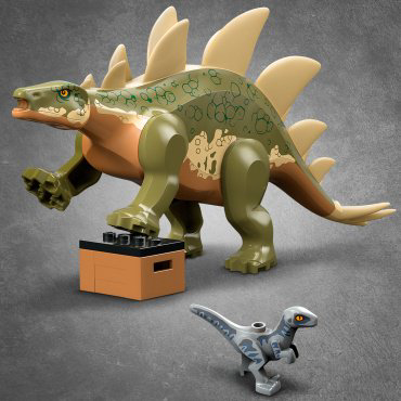 LEGO В поисках Стегозавра Jurassic World 76965, деталей 420 шт купить,NaN