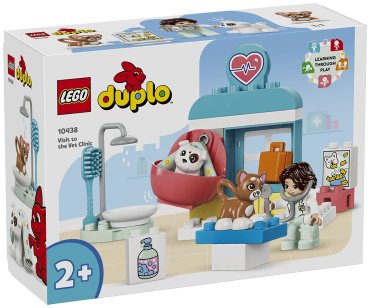 LEGO Визит в ветеринарную клинику DUPLO 10438, деталей 28 шт купить,NaN