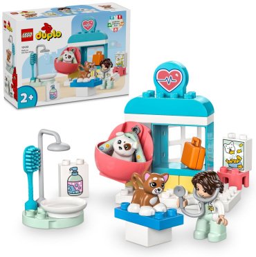 LEGO Визит в ветеринарную клинику DUPLO 10438, деталей 28 шт купить,NaN