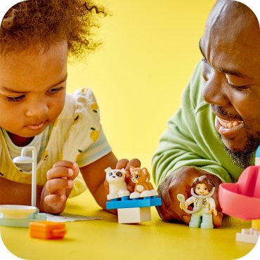 LEGO Визит в ветеринарную клинику DUPLO 10438, деталей 28 шт купить,NaN