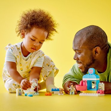 LEGO Визит в ветеринарную клинику DUPLO 10438, деталей 28 шт купить,NaN