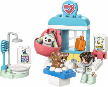LEGO Визит в ветеринарную клинику DUPLO 10438, деталей 28 шт купить,NaN