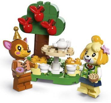 LEGO Визит в дом Изабель Animal Crossing 77049, деталей 389 шт купить,0