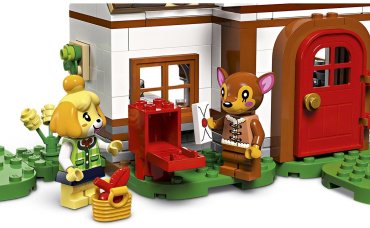 LEGO Визит в дом Изабель Animal Crossing 77049, деталей 389 шт купить,0