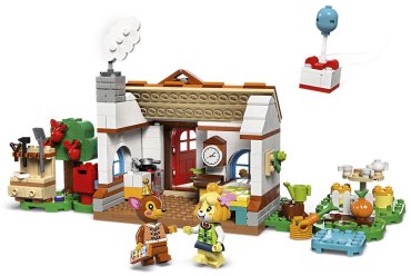 LEGO Визит в дом Изабель Animal Crossing 77049, деталей 389 шт купить,0