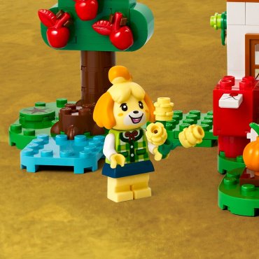 LEGO Визит в дом Изабель Animal Crossing 77049, деталей 389 шт купить,0