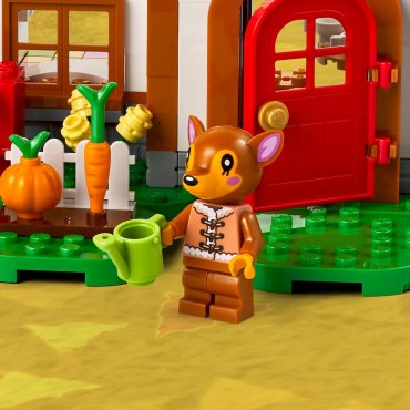 LEGO Визит в дом Изабель Animal Crossing 77049, деталей 389 шт купить,0