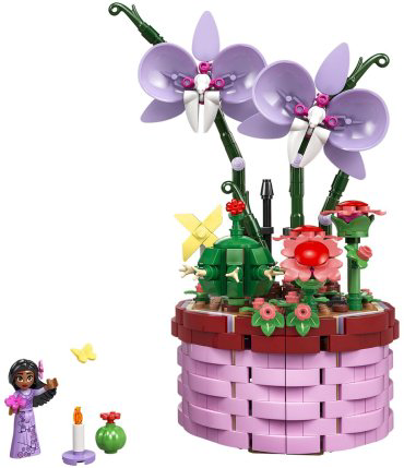 LEGO Цветочный горшок Изабеллы Disney 43237, деталей 641 шт купить,NaN