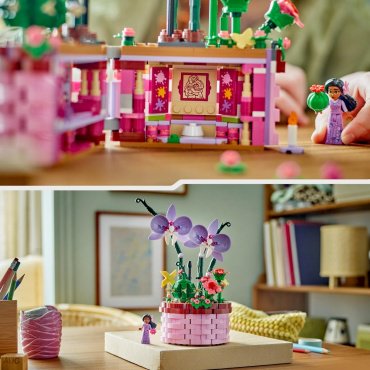 LEGO Цветочный горшок Изабеллы Disney 43237, деталей 641 шт купить,NaN