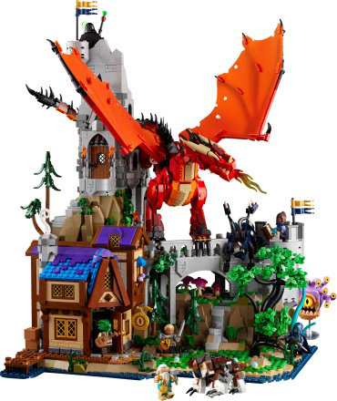 LEGO История Красного дракона 21348, деталей 3745 шт купить,NaN