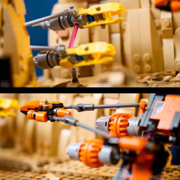 LEGO Диорама Boonta Eve Podrace Star Wars 75380, деталей 718 шт купить,NaN