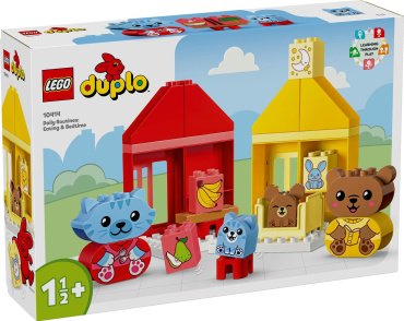 LEGO Распорядок дня: прием пищи и время сна 10414, деталей 28 шт купить,NaN