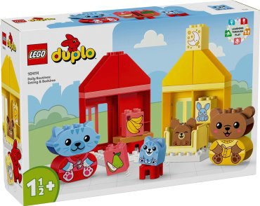 LEGO Распорядок дня: прием пищи и время сна 10414, деталей 28 шт купить,NaN