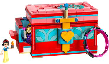 LEGO Дисней Шкатулка драгоценностей Белоснежки 43276, деталей 358 шт