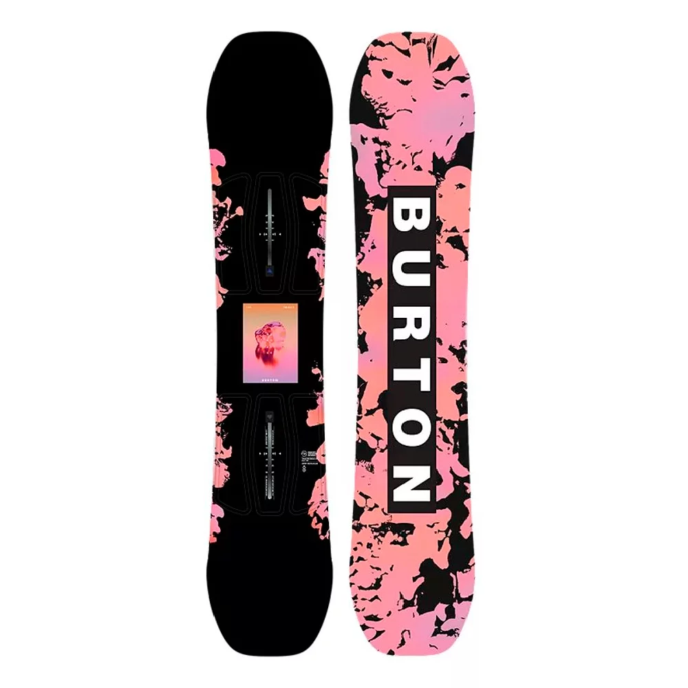 Сноуборд Burton Yeasayer Smalls 2023 17184106000 138 черно-розовый купить,NaN