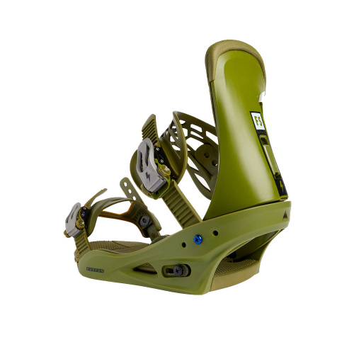Крепления сноубордические Burton Freestyle 2023 зеленые L купить,NaN
