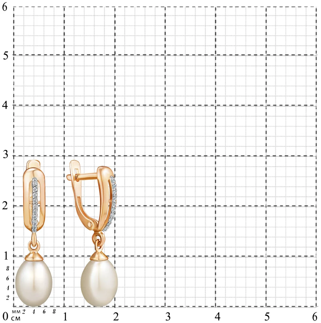 Серьги Dinastia 004402-1612 3,72гр купить,NaN