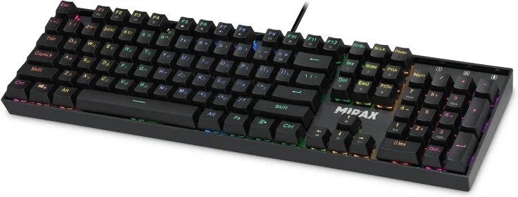 Клавиатура игровая механическая Defender Mirax GK-352 RU Black