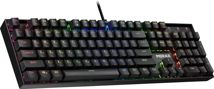 Клавиатура игровая механическая Defender Mirax GK-352 RU Black купить,0