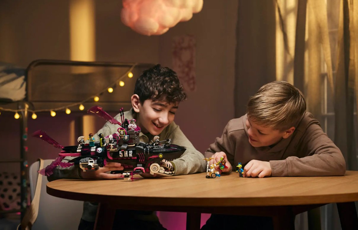 Конструктор LEGO Кошмарная Акула Подводная Лодка, деталей 1413 шт купить,0