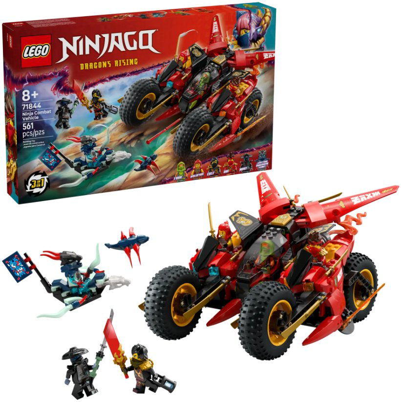 Конструктор LEGO Боевая машина ниндзя, деталей 561 шт купить,NaN