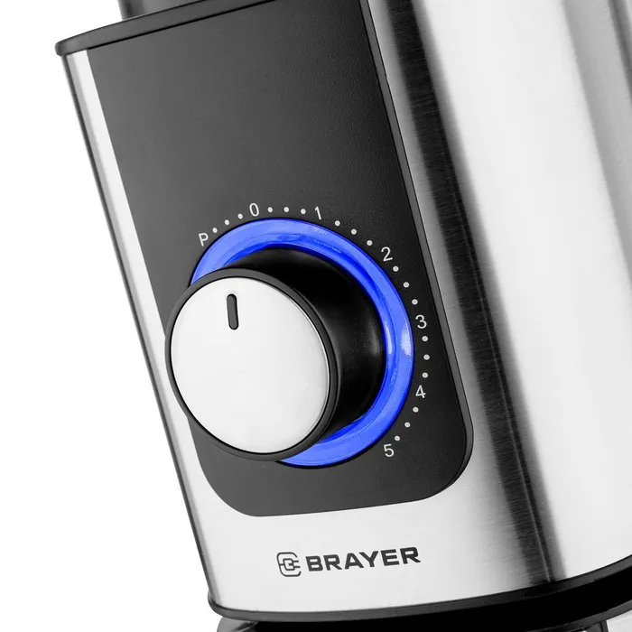 Блендер Brayer BR1204 черно-серебристый