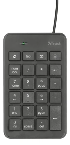 Клавиатура проводная Trust Xalas 22221 Black