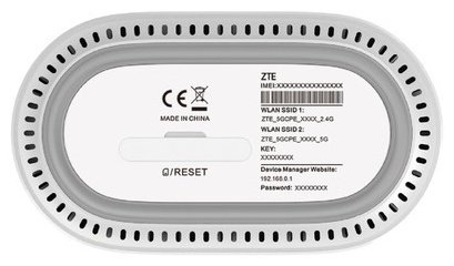 Wi-Fi роутер ZTE G5B WiFi Kcell Auleti