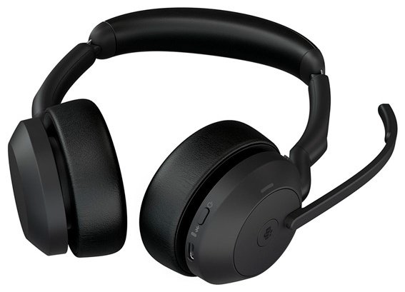 Наушники Jabra Evolve2 55 Link380с MS Stereo черный