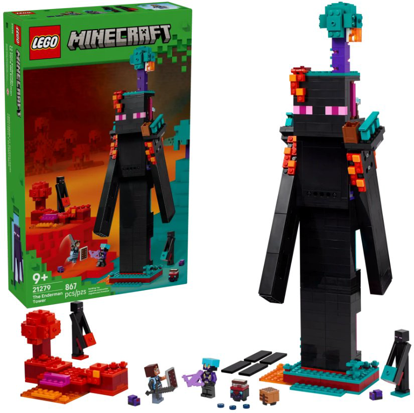 Конструктор LEGO Башня Эндермена, деталей 867 шт купить,83539