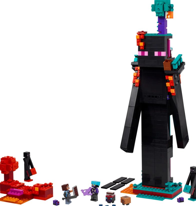Конструктор LEGO Башня Эндермена, деталей 867 шт