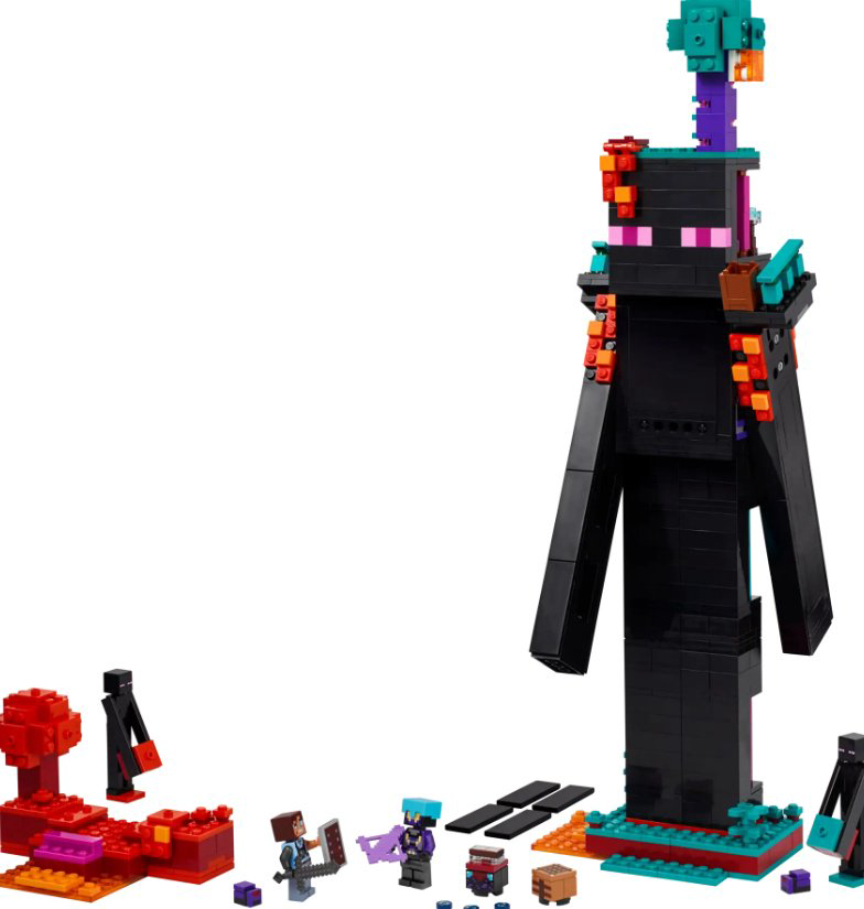 Конструктор LEGO Башня Эндермена, деталей 867 шт купить,83539