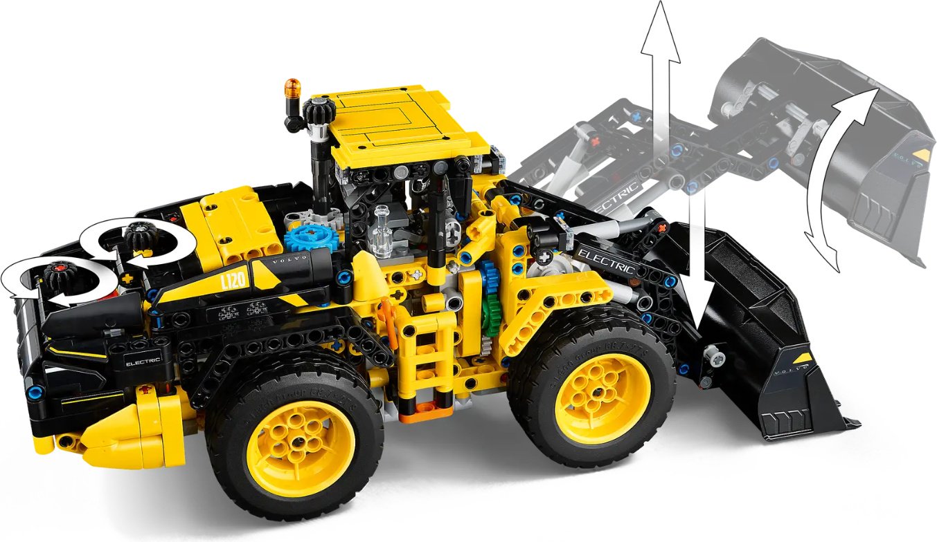 Конструктор LEGO Электрический колесный погрузчик Volvo L120, деталей 973 шт купить,NaN