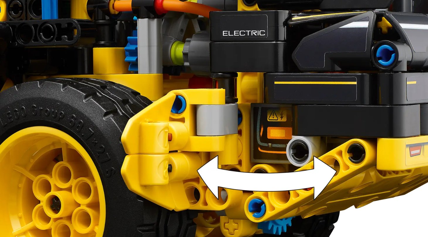 Конструктор LEGO Электрический колесный погрузчик Volvo L120, деталей 973 шт купить,NaN