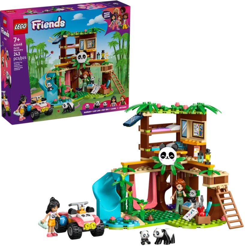 Конструктор LEGO Заповедник панд, деталей 243 шт купить,NaN