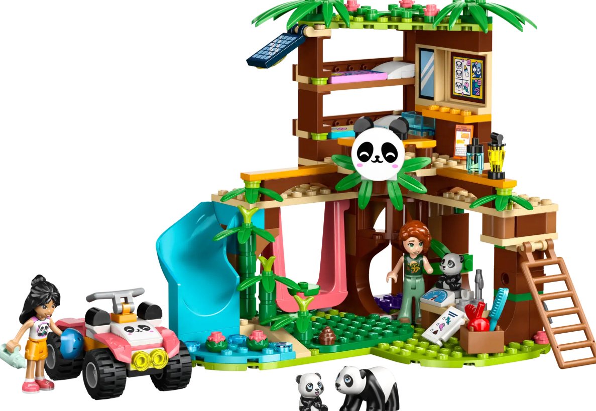 Конструктор LEGO Заповедник панд, деталей 243 шт купить,NaN