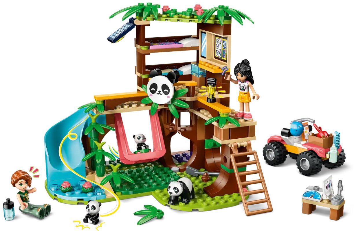 Конструктор LEGO Заповедник панд, деталей 243 шт купить,NaN