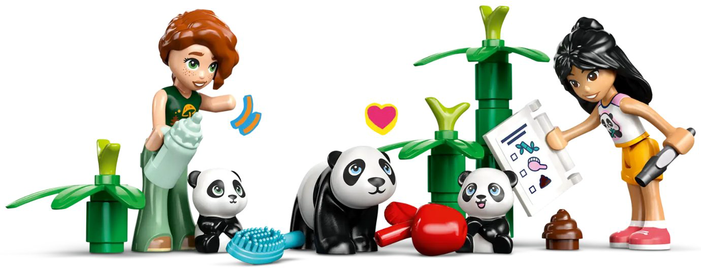 Конструктор LEGO Заповедник панд, деталей 243 шт купить,NaN