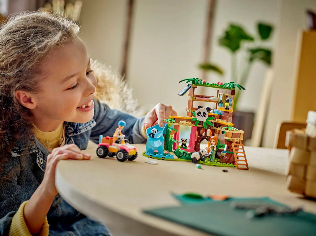 Конструктор LEGO Заповедник панд, деталей 243 шт купить,NaN